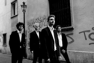 Ankündigungsmotiv für die Veranstaltung Sparda Jazz Award 2021 // Tobias Haug Quartett