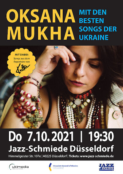 Announcement image for the event Oksana Mukha – Оксана Муха