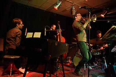 Ankündigungsmotiv für die Veranstaltung Klaus Heidenreich Quartett
