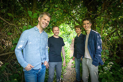 Ankündigungsmotiv für die Veranstaltung Hervé Jeanne Quartet