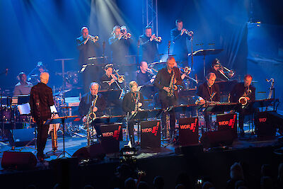 Ankündigungsmotiv für die Veranstaltung WDR Big Band feat. Marquis Hill & Florian Ross