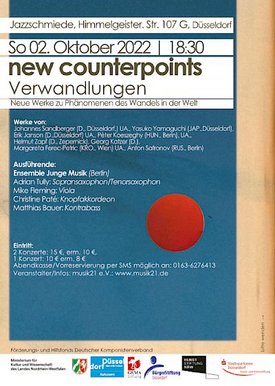 New Counterpoints – Verwandlungen