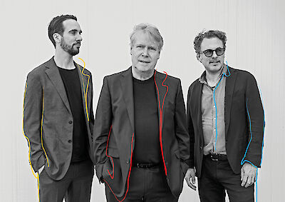 Ankündigungsmotiv für die Veranstaltung Axel Fischbacher Trio