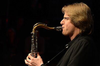 Ankündigungsmotiv für die Veranstaltung Paul Heller „Little Big Band“