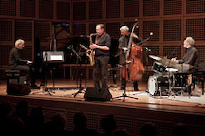 Announcement image for the event Engstfeld / Weiss Quartett (Matthias Nadolny - ts)