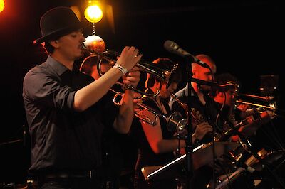 Ankündigungsmotiv für die Veranstaltung Finale: Convento Nachwuchs-Jazzpreis NRW 2011