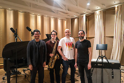 Announcement image for the event Sebastian Gahler - Two Moons Quartett