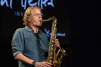 Ankündigungsmotiv für die Veranstaltung Dutch Jazz Collective, feat. Paul Heller & Ilja Reijngoud