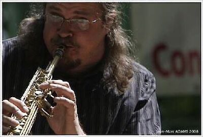 Announcement image for the event Niels Klein/Stéphane Guillaume Sextett + Yves Robert Trio