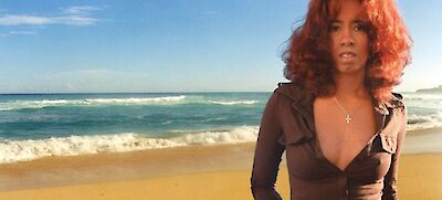 Ankündigungsmotiv für die Veranstaltung Groove in den Mai - Nidia Ortiz y Rumba del Sol