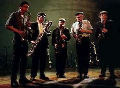 Ankündigungsmotiv für die Veranstaltung Jazz im Hofgarten