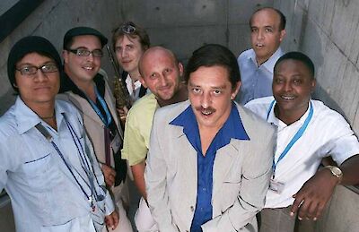 Ankündigungsmotiv für die Veranstaltung Jazz im Hofgarten