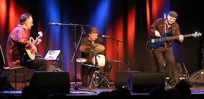 Ankündigungsmotiv für die Veranstaltung Jazz im Hofgarten
