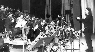 Ankündigungsmotiv für die Veranstaltung Blue Art Orchestra
