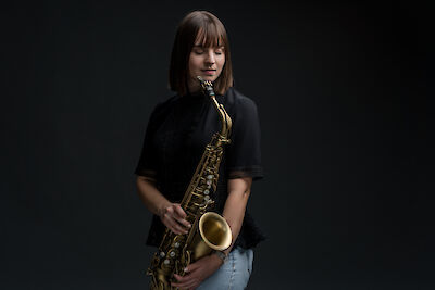 Ankündigungsmotiv für die Veranstaltung Paula Steimer Quintett