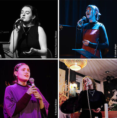 Ankündigungsmotiv für die Veranstaltung Young Jazz Talent Award 2024 – Vocals Only