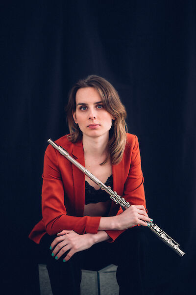 Announcement image for the event Jorik Bergman and her large, imaginary big band constellation