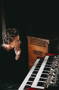 Ankündigungsmotiv für die Veranstaltung Jam Session – Maxi Valdés Organ-Azing The Trio