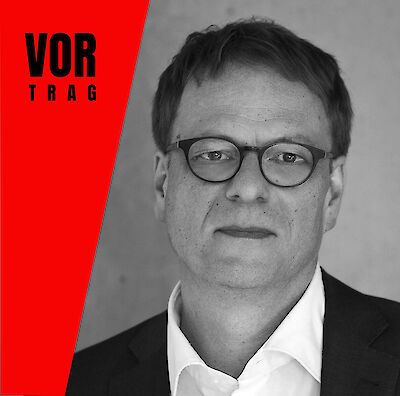 Ankündigungsmotiv für die Veranstaltung DA! Düsseldorfer Aufklärungsdienst