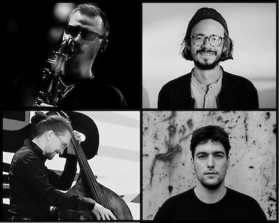 Ankündigungsmotiv für die Veranstaltung Jam Session – Likhachev / Hofmeister / Noll / Tarnopolskij