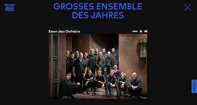 Ankündigungsmotiv für die Veranstaltung Essen Jazz Orchestra