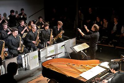 Ankündigungsmotiv für die Veranstaltung JugendJazzOrchester NRW