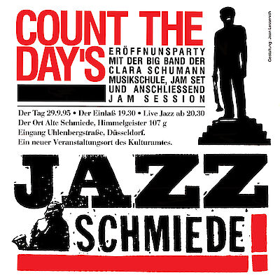 Ankündigungsmotiv für die Veranstaltung Big Band der Clara Schumann Musikschule feat. Jan Prax