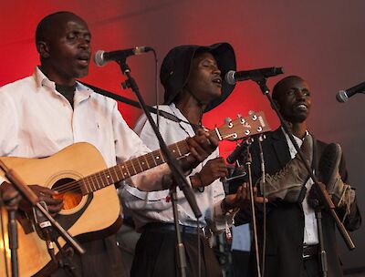 Ankündigungsmotiv für die Veranstaltung The Good Ones (Ruanda)