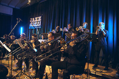 Ankündigungsmotiv für die Veranstaltung HsD Big Band feat. Philipp van Endert & Martin Ochs