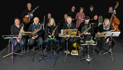 Ankündigungsmotiv für die Veranstaltung One By One Big Band