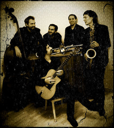 Ankündigungsmotiv für die Veranstaltung Swing Shouters – Lindy Hop Konzert & Party