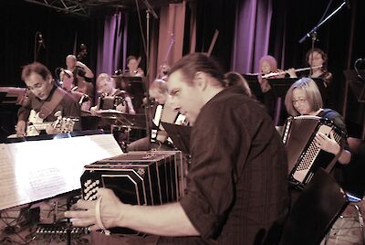 Announcement image for the event Orchester Südstadt Tango feat. Trio El Flete