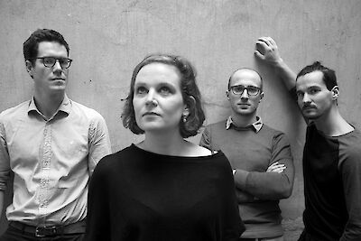 Ankündigungsmotiv für die Veranstaltung Eva Klesse Quartett