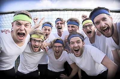 Ankündigungsmotiv für die Veranstaltung Rhythmussportgruppe & Derendorfer Salonorchester