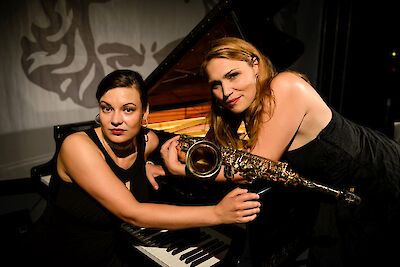 Ankündigungsmotiv für die Veranstaltung S(w)inging Brubeck