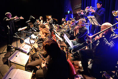 Announcement image for the event Blue Art Orchestra