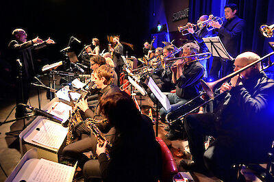 Announcement image for the event Blue Art Orchestra