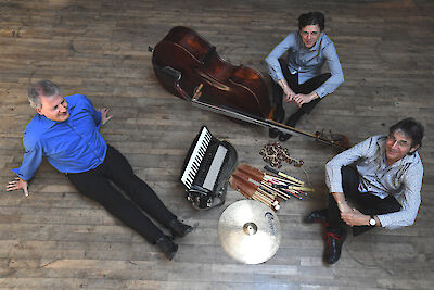 Ankündigungsmotiv für die Veranstaltung Jazz-Schmiede Online: Accordion Affairs