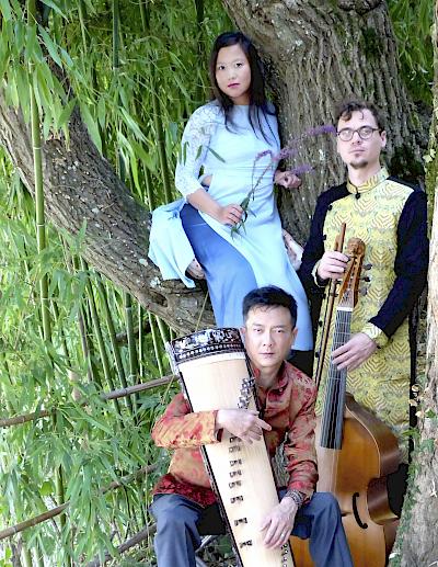 Ankündigungsmotiv für die Veranstaltung Song Lua Trio